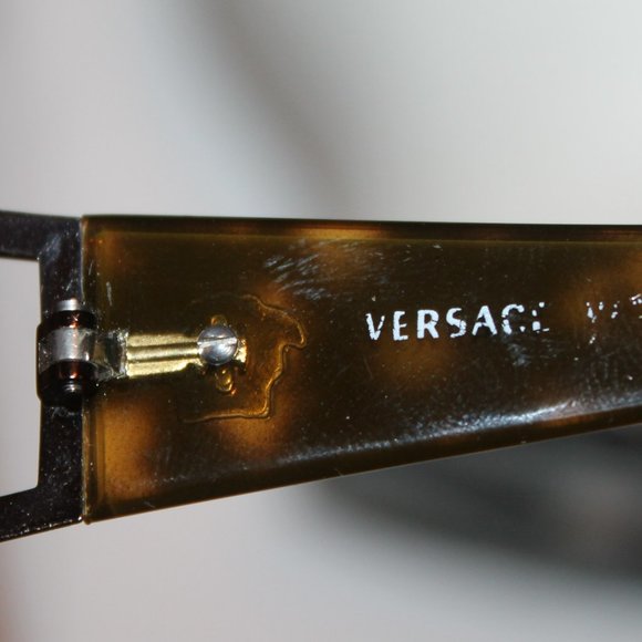 Vintage 90s Versace Jeans Couture Ringer Shirt + Glasses - Picture 11 of 16